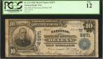 Helena, Montana. $10 1902 Plain Back. Fr. 633. The NB of Montana. Charter #5671. PCGS Currency Fine 