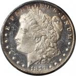 1879-CC Morgan Silver Dollar. Clear CC. MS-63+ PL (PCGS). CAC.