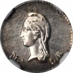MEXICO. 1/4 Real, 1863-Mo LR. Mexico City Mint. NGC MS-64.