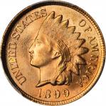 1899 Indian Cent. MS-66 RD (PCGS). Eagle Eye Photo Seal.