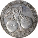 GUATEMALA. Independence Silver Medal, 1821. PCGS Genuine--Tooled, AU Details Gold Shield.