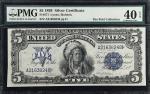 Fr. 271. 1899 $5 Silver Certificate. PMG Extremely Fine 40 EPQ.