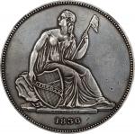 1836 Gobrecht Silver Dollar. Name on Base. Judd-60 Original, Pollock-65. Rarity-1. Silver. Plain Edg