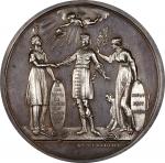 1782 Frisian Recognition of American Independence Medal. Betts-602. Silver, 44.1 mm. MS-62 (PCGS).