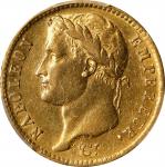 FRANCE. 20 Francs, 1809-A. Paris Mint. Napoleon I. PCGS AU-53.