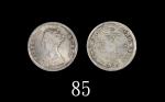 1866年香港维多利亚银币一毫，MS62佳品1866 Victoria Silver 10 Cents (Ma C18). PCGS MS62 金盾