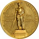 COLOMBIA. Simon Bolivar/Abolition of Slavery Gold Medal, 1846. PCGS SPECIMEN-62 Gold Shield.