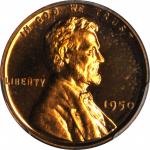 1950 Lincoln Cent. Proof-65 RD Cameo (PCGS).