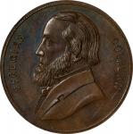 Undated (1859) Sages Numismatic Gallery Token. No. 3, Jeremiah Colburn. Original. Bowers-3. Die Stat