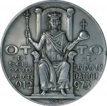 GERMANY. Third Reich. Battle of Lechfeld White Metal Medal, ND (ca. 1939). UNCIRCULATED.