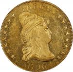 1796 Capped Bust Right Eagle. BD-1, Taraszka-6, the only known dies. Rarity-4. MS-61 (PCGS).