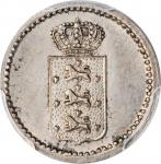 DANISH WEST INDIES. 10 Skilling, 1840. PCGS MS-61 Gold Shield.