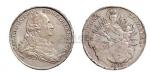 1778年德国巴伐利亚圣母像银币