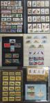 Lot of 6 albums housed postage stamps issued by Thailand, Laos, Hong Kong, Taiwan, Singapore, etc. M