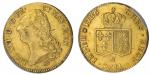 France, Louis XVI (1774-1792), Double Louis dOr, 1786-N. Montpellier. Bust left, rev. Crowned shield