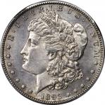 1892-S Morgan Silver Dollar. Unc Details--Rim Damage (PCGS).