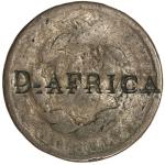 US Coins, Tokens & Medals，UNITED STATES:Brunk D-137, VF, Merchant counterstamp D. AFRICA slightly do
