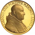 ITALIE Vatican, Jean XXIII (1958-1963). Médaille d’Or, consécration épiscopale à Saint-Pierre, par M
