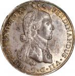 PERU. Tarma. Silver Medallic Proclamation 4 Reales, 1808. Ferdinand VII. NGC MS-62.