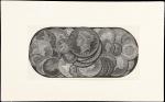 California National Gold Banks-Vignette of Coins.
