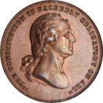1861 U.S. Mint Oath of Allegiance Medal. Bronze. 30 mm. Musante GW-476, Baker-279B, Julian CM-2. Pro