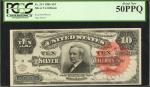 Fr. 293. 1886 $10 Silver Certificate. PCGS Currency About New 50 PPQ.