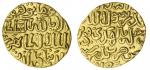 Burji Mamluk, al-Zahir Barquq (first reign 1382-89), gold Dinar, 5.56g, Dimashq, AH790, partly off f