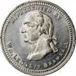 1809 (ca. 1860s) Abraham Lincoln / William Leggett Bramhall Mule. Cunningham 28-2390W, King-629, DeW