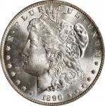 1890-S Morgan Silver Dollar. MS-64 (PCGS). OGH.