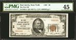 Port Jervis, New York. $50 1929 Ty. 2. Fr. 1803-2. The First NB. Charter #942. PMG Choice Extremely 