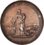 1858 St. Louis Agricultural and Mechanical Association. Silver (?). 69.5 mm. 126.6 grams. Julian AM-