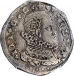 ITALY. Sicily. 4 Tari, 1612-DFA. Messina Mint. Philip III of Spain. PCGS EF-45 Gold Shield.