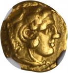 MACEDON. Kingdom of Macedon. Philip II, 359-336 B.C. AV 1/4 Stater (2.12 gms), Pella Mint, ca. 340-3