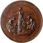 1876 United States Centennial Medal. By William Barber. Julian CM-11. Bronze. Specimen-66 BN (PCGS).