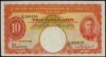 1941年馬來亞貨幣發行局10元