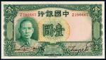 *3103 民国二十五年（1936年）中国银行壹圆 