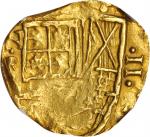 COLOMBIA. Cob 2 Escudos, ND (ca. 1636-38)-NR (A). Nuevo Reino Mint. Philip IV. NGC AU-58.