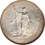 GREAT BRITAIN. Trade Dollar, 1895-B. NGC MS-63.