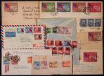 1923-48年贴纪念邮票国际封一组10件
