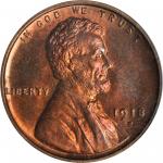 1918-S Lincoln Cent. MS-65 RD (PCGS).