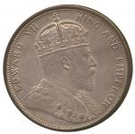 COINS – MALAYSIA - STRAITS SETTLEMENTS. Edward VII: Dollar, 1903B (KM Y25). About uncirculated, slig