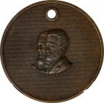 Undated (1868) Ulysses S. Grant Campaign Medal. DeWitt-USG 1868-19. Composition. MS-64 (NGC).