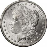 1891-CC GSA Morgan Silver Dollar. MS-62 (NGC).