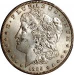 1889-S Morgan Silver Dollar. MS-62 (PCGS).