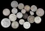 MIXED LOTS. Mostly Silver Issues (18 Pieces). Grade Range: VERY GOOD to VERY FINE.