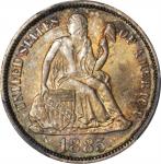 1885 Liberty Seated Dime. MS-67 (PCGS). CAC.