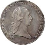 AUSTRIAN NETHERLANDS. Kronentaler, 1794. Brussels Mint. Franz II. PCGS EF-45.