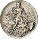 1961 Victor David Brenner Commemorative Medal. Silver. 76 mm. 214.3 grams. .999 fine. Cunningham 30-