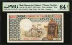 CHAD. Banque des Etats de lAfrique Centrale. 1000 Francs, ND (1978). P-3a. PMG Choice Uncirculated 6