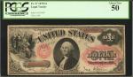 Fr. 27. 1878 $1 Legal Tender Note. PCGS About New 50.